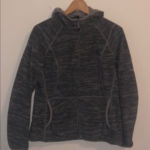 The North Face Polartec Heathered Grey Fleece